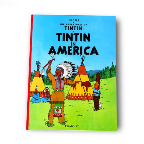TINTIN HARDBACK BOOK - Tintin in America
