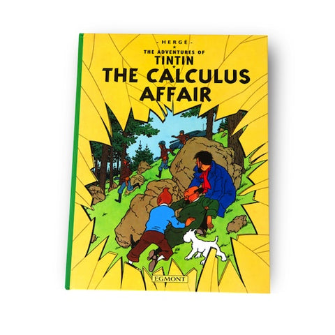 TINTIN HARDBACK BOOK - The Calculus Affair