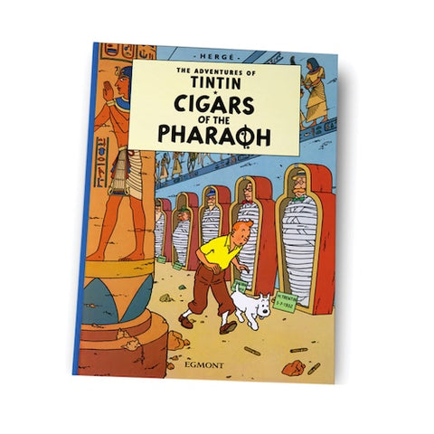 TINTIN HARDBACK BOOK - The Cigars of The Pharaohs