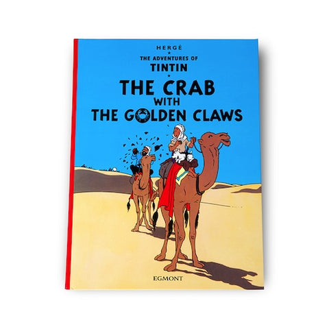 TINTIN HARDBACK BOOK - The Crab With the Golden Claws