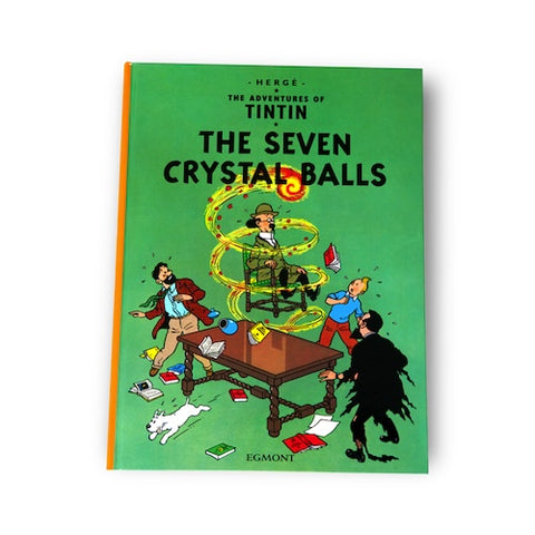 TINTIN HARDBACK BOOK - The Seven Crystal Balls