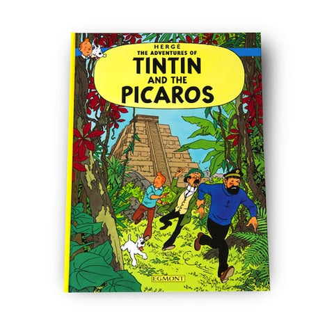 TINTIN HARDBACK BOOK - Tintin and The Picaros