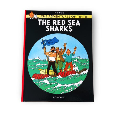 TINTIN HARDBACK BOOK - The Red Sea Sharks