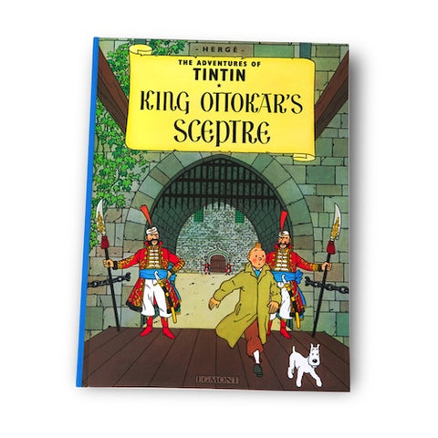 TINTIN HARDBACK BOOK - King Ottokars Sceptre