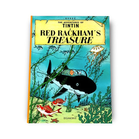 TINTIN HARDBACK BOOK - Red Rackham's Treasure