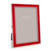 ADDISON ROSS Enamel Photograph Frame - Red - 4" x 6"