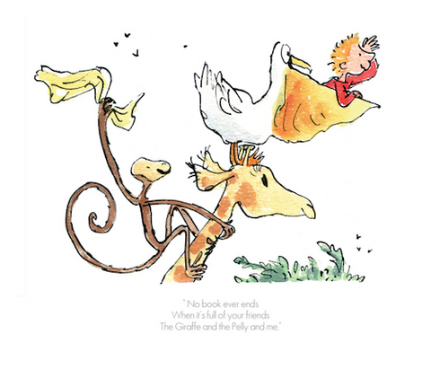 ROALD DAHL - RD9271 -  No Book Ever Ends