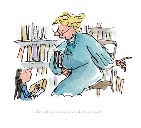 ROALD DAHL - RD9272 -  What Sort of Book Would You Like To Read