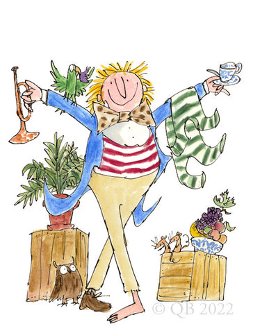 QUENTIN BLAKE - QB9901 - Collector's Limited Edition - Mister Magnolia