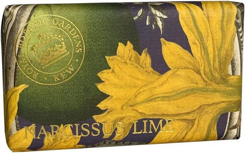 Kew Royal Botanical Gardens 240g Soap - Narcissus Lime