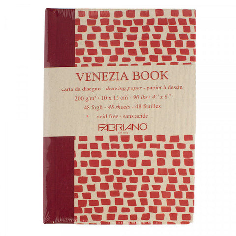 FABRIANO ACCADEMIA VENEZIA NOTEBOOK/SKETCHBOOK 4 x 6 inches/10x15cm