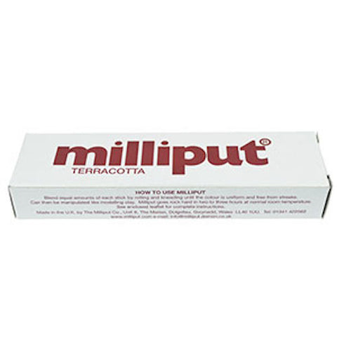 Milliput Epoxy Putty 2-stick Pack 113g (4oz) Terracotta