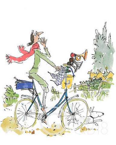 QUENTIN BLAKE - QB9003 - Collector's Limited Edition - What This Bike Needs