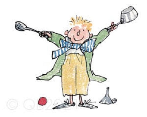 QUENTIN BLAKE - QB9101 - Collector's Limited Edition - All Join In - Sorting out the kitchen pans