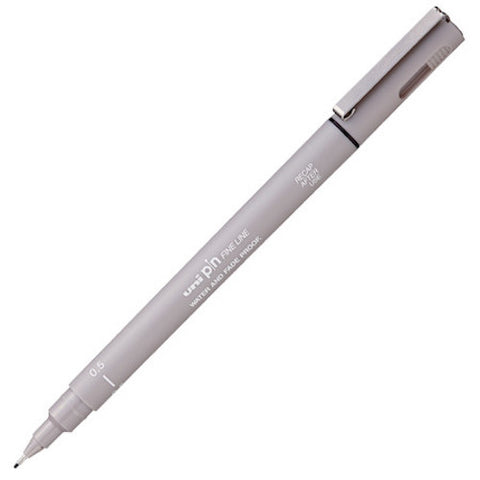 UNIPIN FINELINER DRAWING PENS - Light Grey Range