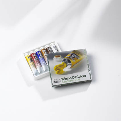 Winsor & Newton Winton Oil Set of Six 21ml Tubes